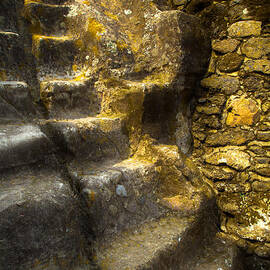 Stairway to El Cuauhcalli by John Bartosik
