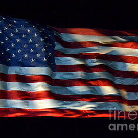 Stars and Stripes at Night