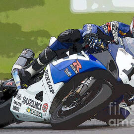 Superbike Racer III by Clarence Holmes