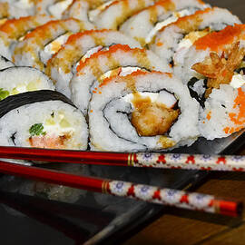 Sushi and Chopsticks