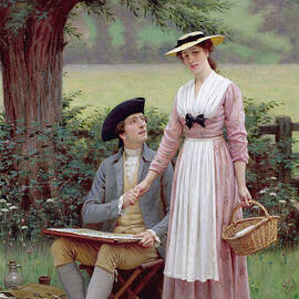 The Lord of Burleigh by Edmund Blair Leighton