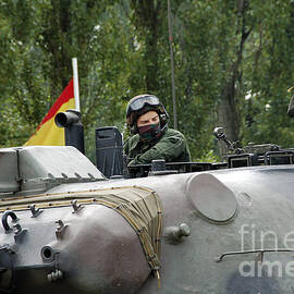 The Turret Of The Leopard 1a5 Mbt by Luc De Jaeger