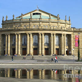 Theater and Opera building Stuttgart Germany by Matthias Hauser