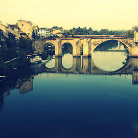 Villeneuve sur Lot's River by Georgia Clare