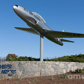 Westchester County Airport Entrance by Clarence Holmes