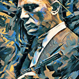 007 James Bond - Daniel Craig by SampadArt Gallery