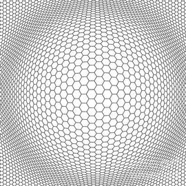 Abstract Hexagons Pattern by Michal Boubin
