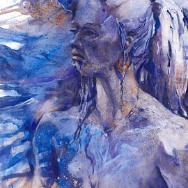 Blue Lady by Joan Jones