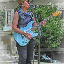 Debbie Davies at MotoFest by Mike Martin
