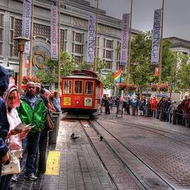 Market Street Turnaround by DAVID BEARDEN