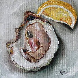Oyster with Lemon by Kristine Kainer