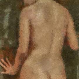 Standing Nude by Dragica Micki Fortuna