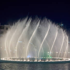 The Dubai Fountain at Burj Khalifa by Jouko Lehto