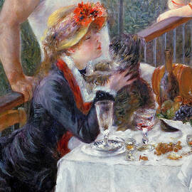 The Luncheon of the Boating Party by Pierre Auguste Renoir