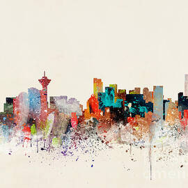 vancouver skyline by Bri Buckley