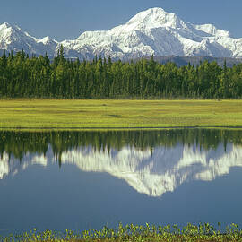 1M1325 Mt. Hunter and Mt. Denali by Ed Cooper Photography