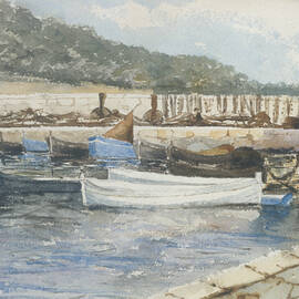 Boats, by 1925 by John Singer Sargent
