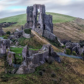 Corfe Castle - England by Joana Kruse