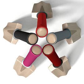 Cricket Bat Circle by Allan Swart