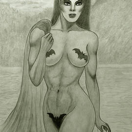 Nude Vampire Woman by Nicola Fusco