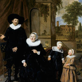 Portrait of a Dutch Family, from 1633-1636