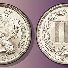 3 cent nickel by Greg Joens