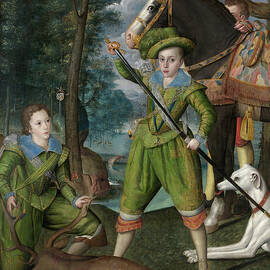 Prince of Wales with Sir John Harington by Henry Frederick