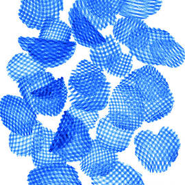 Potato Chips, X-ray by Ted Kinsman