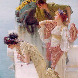 A Coign of Vantage by Lawrence Alma-Tadema