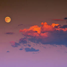A Lunar Dusk by John De Bord