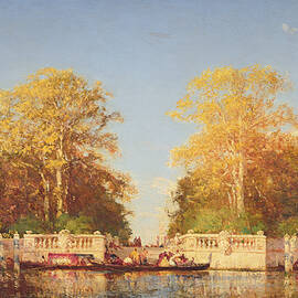 A View in Venice by Felix Ziem