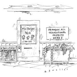 Abandon all transitional objects here by Barbara Smaller