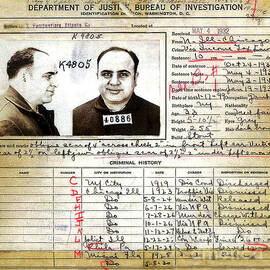  Al Capone Charge Sheet by Doc Braham