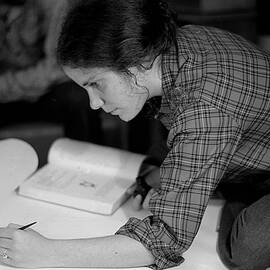 An Artist Draws in Pen and Ink, 1972