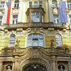 Art Nouveau Architecture In Prague by Rick Rosenshein