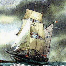 F  758  Asgard 11 often sailed along the Wild Atlantic way by Val Byrne