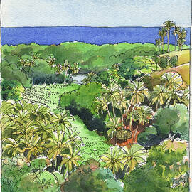 Atiu Lake View by Judith Kunzle