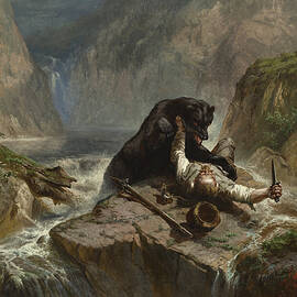 Attacked by a Bear by Otto Sommer