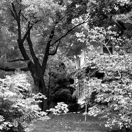 Autumn Home Black and White