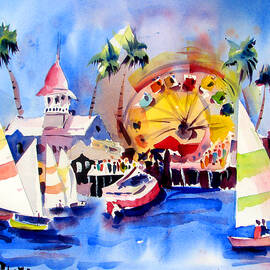 Balboa Fun Zone Sails by John Dunn
