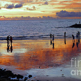 Bali Beach at Sunset