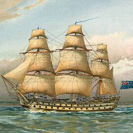 Battle Ship by William Frederick Mitchell