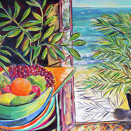 BEACH VIEW FROM A WINDOW