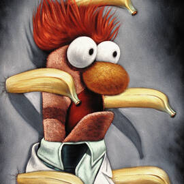 Beaker Muppet character from The Muppet Show by Jorge Terrones