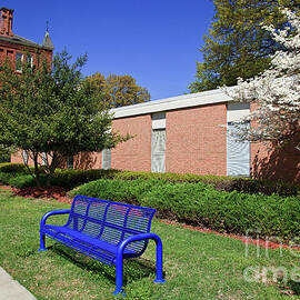 Bench at Johnson C Smith University by Jill Lang