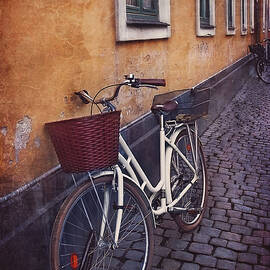 Bicycle With a Basket by Carol Japp