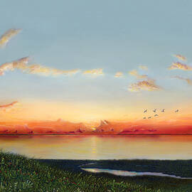 Big Assawoman Bay by Albert Puskaric