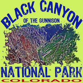 Black Canyon of the Gunnison National Park by David G Paul