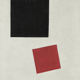 Black Square and Red Square, Color Masses in the Fourth Dimension by Kazimir Malevich