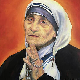 St Teresa of Calcutta by Laura Napoli